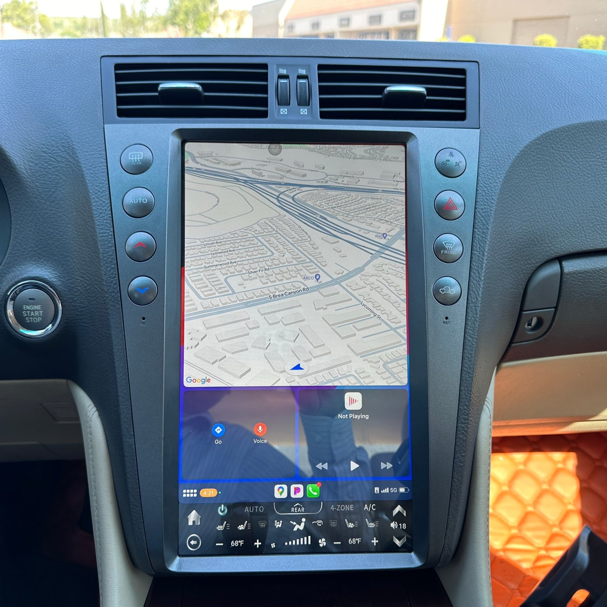 [Open Box] 13.6" Vertical Screen Android 12/13 Fast boot Navigation Radio for Lexus GS 300 350 430 450h 460 2005 - 2011-Phoenix Automotive