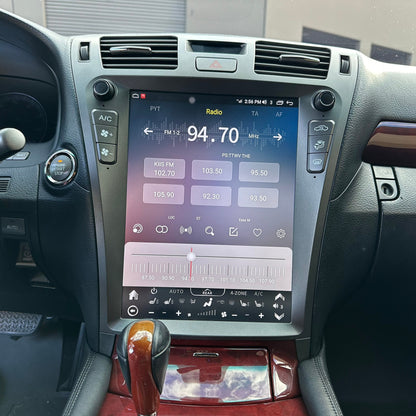 [Open box] 13" Vertical Screen Android 12/13 Fast boot Navi Radio For Lexus LS 460 600 600h 2007 - 2012-Phoenix Automotive