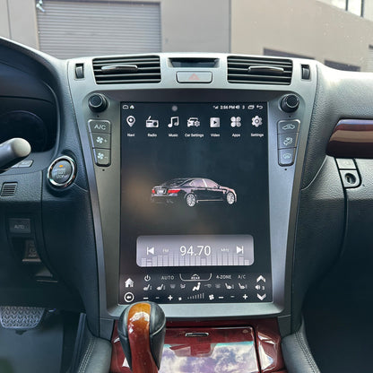 [Open box] 13" Vertical Screen Android 12/13 Fast boot Navi Radio For Lexus LS 460 600 600h 2007 - 2012-Phoenix Automotive