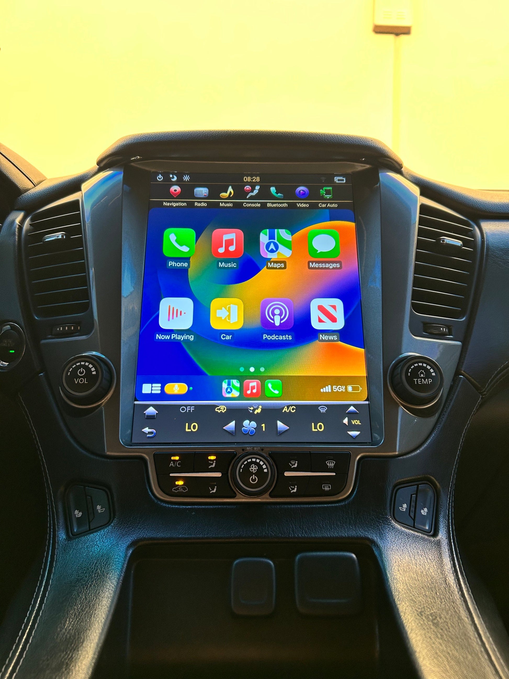 [open box] 12.1" Android 12 Fast boot Vertical Screen Navigation Radio for Chevrolet Tahoe Suburban GMC Yukon 2015 - 2020-Phoenix Automotive