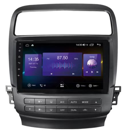 12.3 Inch Android 14 Universal Car Radio Stereo Android Auto Carplay for Honda Acura TSX 2003-2008-Phoenix Automotive