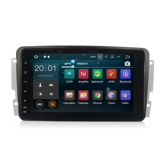 [open box] 8" Octa-Core Android Navigation Radio for Mercedes-Benz CLK SLK ML G 1998 - 2004-Phoenix Automotive