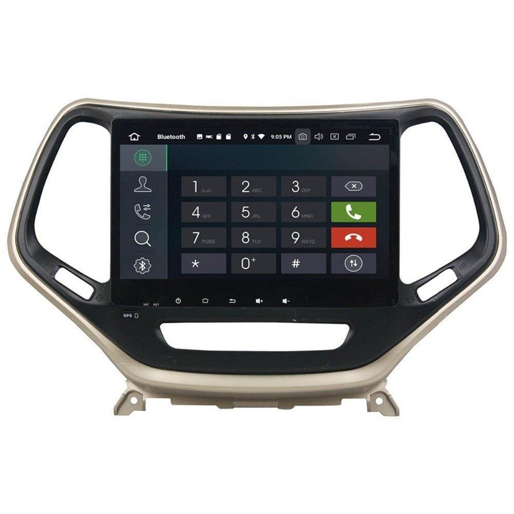 [Open box] 10.2" Octa-Core Android Navigation Radio for Jeep Cherokee 2017 - 2019-Phoenix Automotive