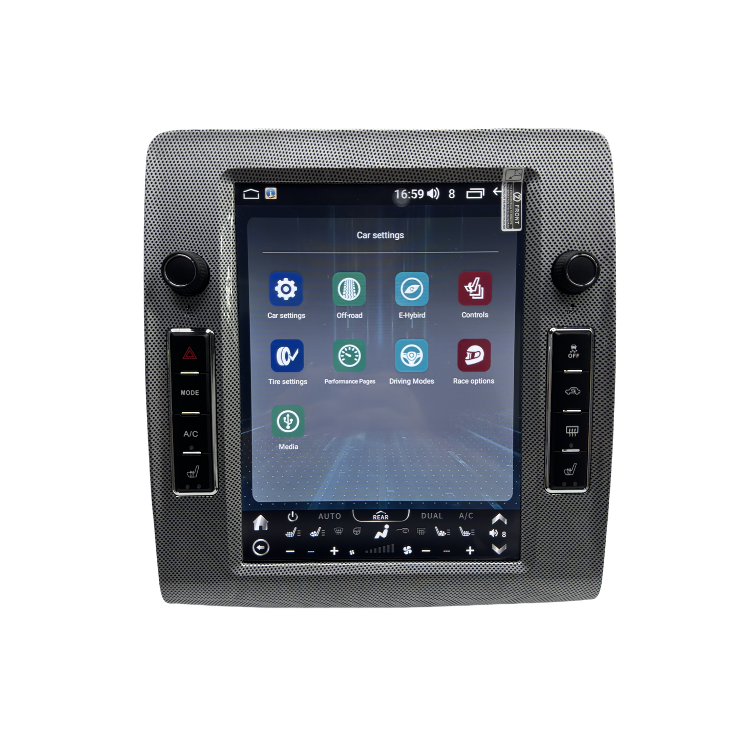 10.4" Vertical Screen Android 13/14 Fast boot Navigation Radio for Dodge Challenger 2008 - 2014-Phoenix Automotive
