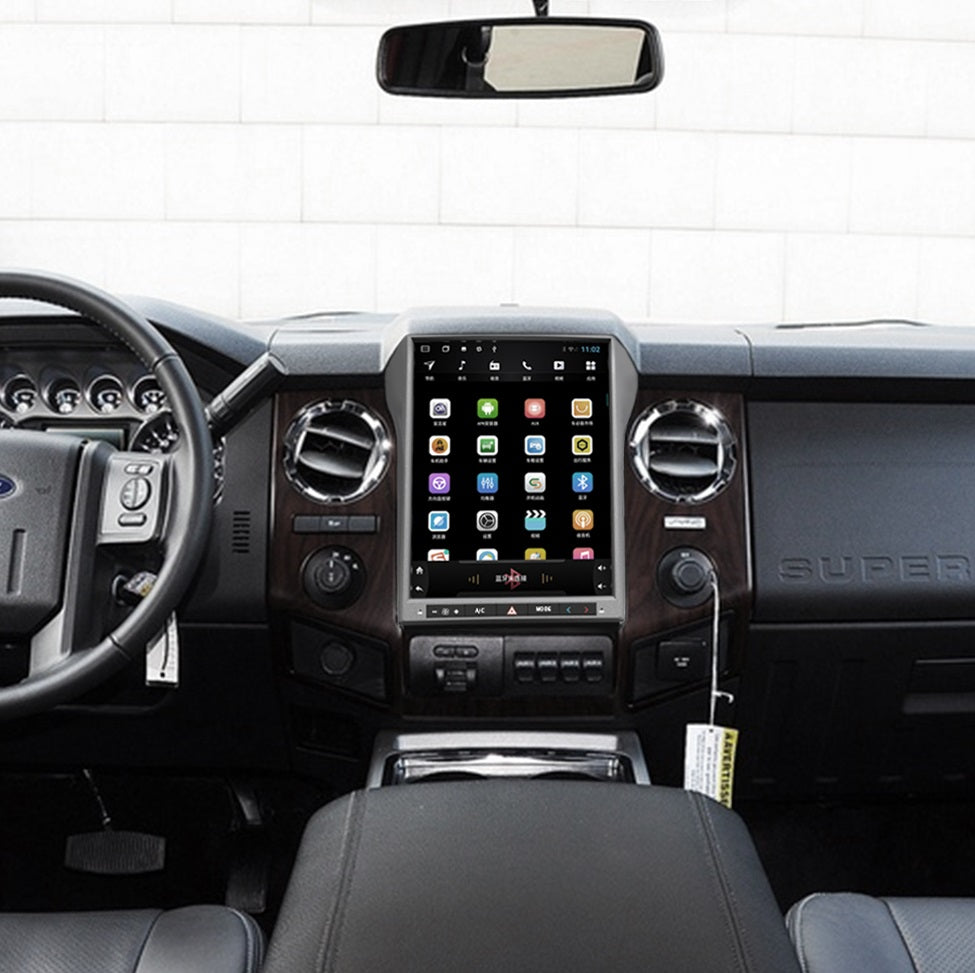[Open box] 13" Android 9/10/12/13/14 Vertical Screen Navigation Radio for Ford F-250 F-350 Super Duty trucks 2013 - 2016-Phoenix Automotive