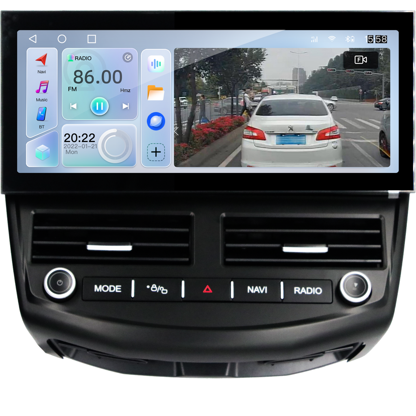 12.3 Inch Android 14 Universal Car Radio Stereo Android Auto Carplay for Ford Focus 2012-2018-Phoenix Automotive