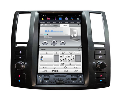 [ G6 octa-core ] 11.8" Vertical Screen Android 13 Fast boot Navigatio Receiver for Infiniti FX25 FX35 FX37 2004 - 2008-Phoenix Automotive