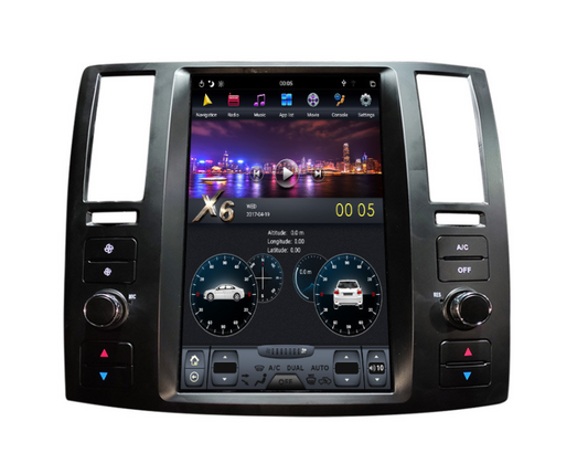 [Open-box] [PX6 SIX-CORE] 11.8" Vertical Screen Android 9 / 11 Fast boot Navigation Receiver for Infiniti FX25 FX35 FX37 2004 - 2008-Phoenix Automotive