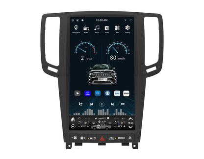 [open box] Qualcomm6125/Sc7870 13.6" Vertical Screen Android 12/13/14 Fast boot Navigation Receiver for Infiniti G25 G35 G37 Q40 Q60 2007 - 2015-Phoenix Automotive