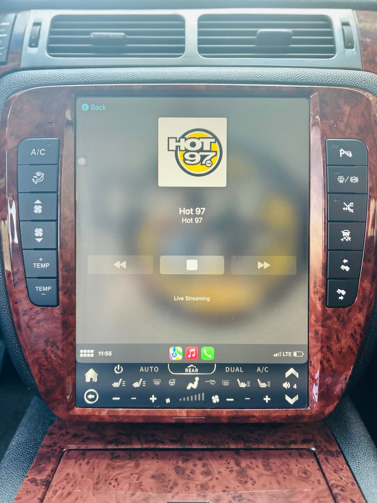 [open box] 13" Android 12/13/14 Navigation Radio for Chevrolet Silverado Tahoe Suburban GMC Yukon Sierra Avalanche 2007 - 2014-Phoenix Automotive