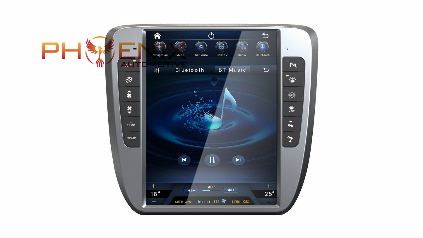 [Open Box] 13" Android 10/12 Navigation Radio for Chevrolet Silverado Tahoe Suburban GMC Yukon Sierra Avalanche 2007 - 2014-Phoenix Automotive