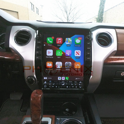 [ New ] 13” Android 13/14 Vertical Screen Navigation Radio for Toyota Tundra 2014 - 2021-Phoenix Automotive