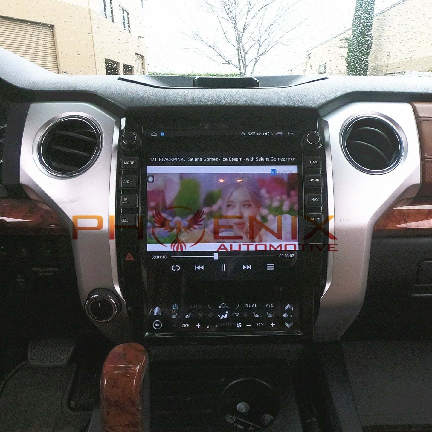 [ New ] 13” Android 13/14 Vertical Screen Navigation Radio for Toyota Tundra 2014 - 2021-Phoenix Automotive