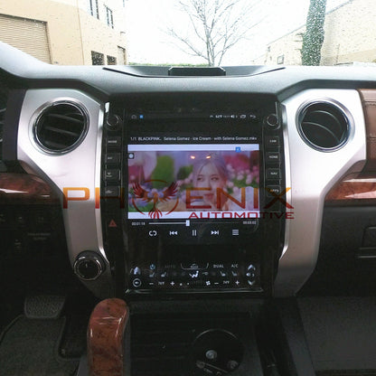 [ New ] 13” Android 13/14 Vertical Screen Navigation Radio for Toyota Tundra 2014 - 2021-Phoenix Automotive