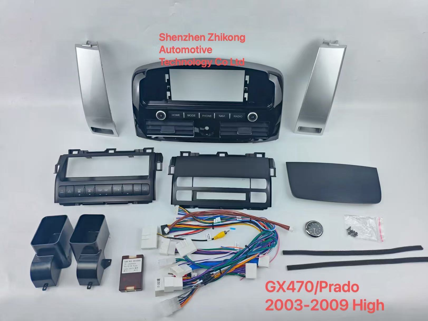 12.3 Inch Android 14 Universal Car Radio Stereo Android Auto Carplay for Lexus GX470 High/low/prado 2002-2009 high-Phoenix Automotive