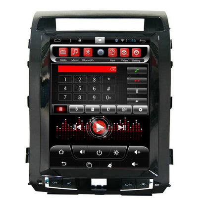 [ G6 octa-core ] 12.1" Vertical Screen Android 13 Fast Boot Navi Radio for Toyota Land Cruiser 2008 - 2015-Phoenix Automotive