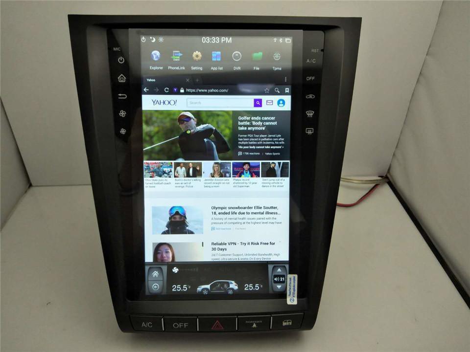 [Open-box] 11.8" Vertical Screen Android Navigation Radio for Lexus GS 300 350 430 450h 460 2005 - 2011-Phoenix Automotive