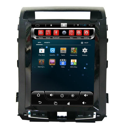 [ G6 octa-core ] 12.1" Vertical Screen Android 13 Fast Boot Navi Radio for Toyota Land Cruiser 2008 - 2015-Phoenix Automotive