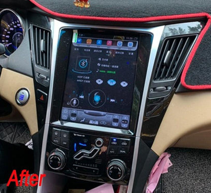 [open box] 10.4" Vertical Screen Android Navigation Radio for Hyundai Sonata 2011 - 2014-Phoenix Automotive