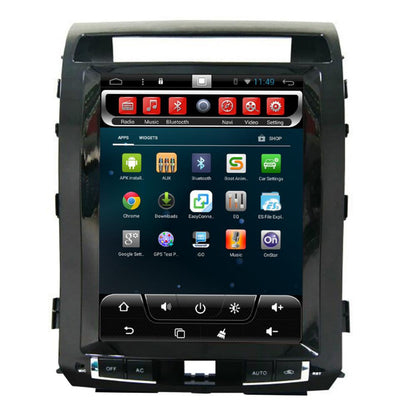 [ G6 octa-core ] 12.1" Vertical Screen Android 13 Fast Boot Navi Radio for Toyota Land Cruiser 2008 - 2015-Phoenix Automotive