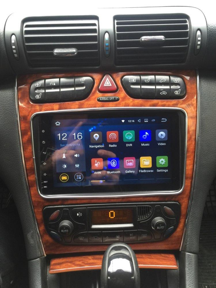 [open box] 8" Octa-Core Android Navigation Radio for Mercedes-Benz CLK SLK ML G 1998 - 2004-Phoenix Automotive