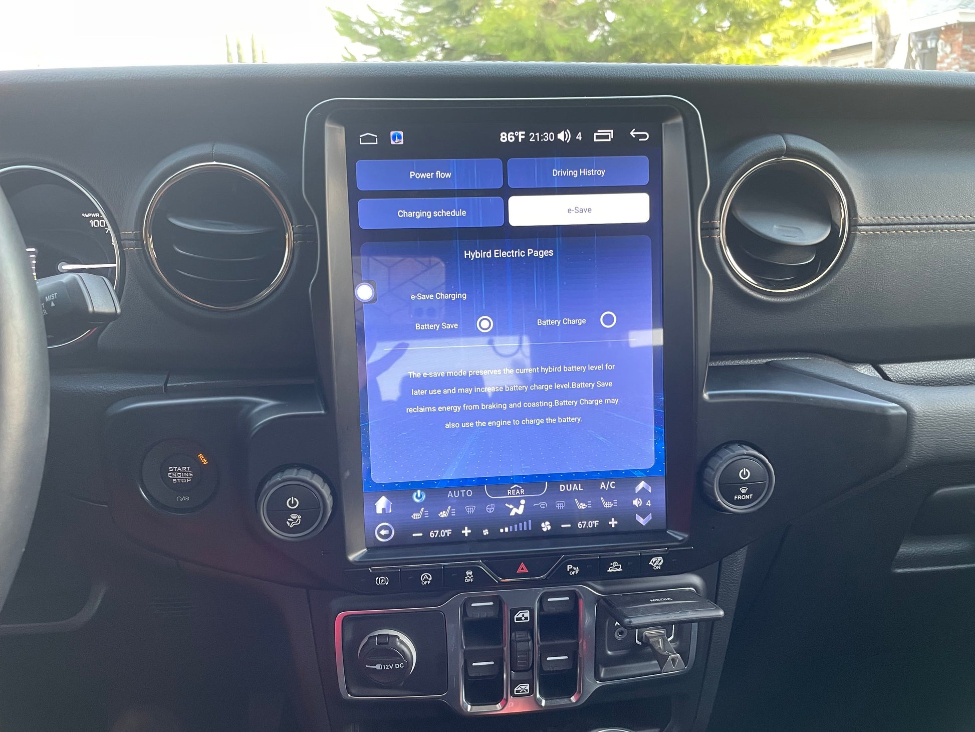 [Open box] 12.1” Android 10 / 12 Vertical Screen Navigation Radio for Jeep Wrangler JL 2018 - 2023 | Phoenix Automotive