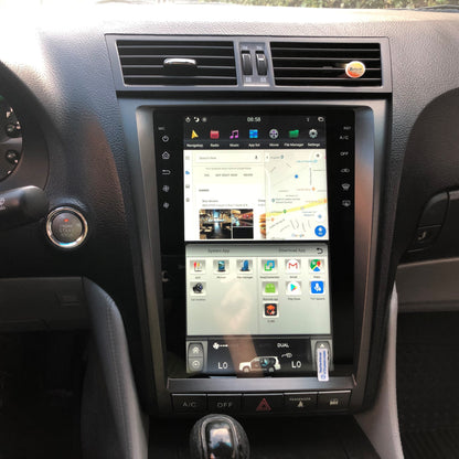 [open box] [ PX6 SIX-CORE ] 11.8" Vertical Screen Android 9 Fast boot Navigation Radio for Lexus GS 300 350 430 450h 460 2005 - 2011-Phoenix Automotive