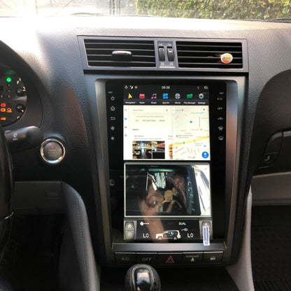 [open box] [ PX6 SIX-CORE ] 11.8" Vertical Screen Android 9 Fast boot Navigation Radio for Lexus GS 300 350 430 450h 460 2005 - 2011-Phoenix Automotive