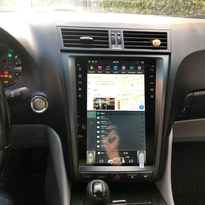 [open box] [ PX6 SIX-CORE ] 11.8" Vertical Screen Android 9 Fast boot Navigation Radio for Lexus GS 300 350 430 450h 460 2005 - 2011-Phoenix Automotive