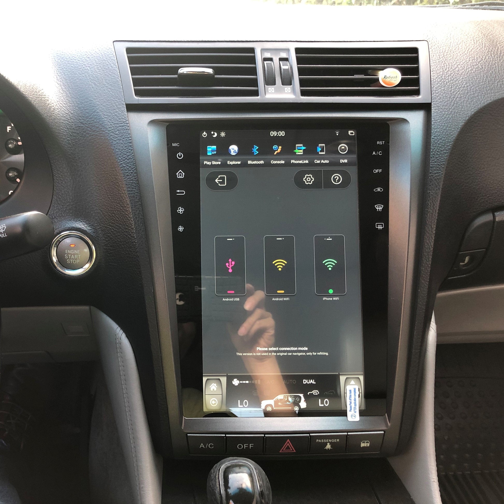 [open box] [ PX6 SIX-CORE ] 11.8" Vertical Screen Android 9 Fast boot Navigation Radio for Lexus GS 300 350 430 450h 460 2005 - 2011-Phoenix Automotive