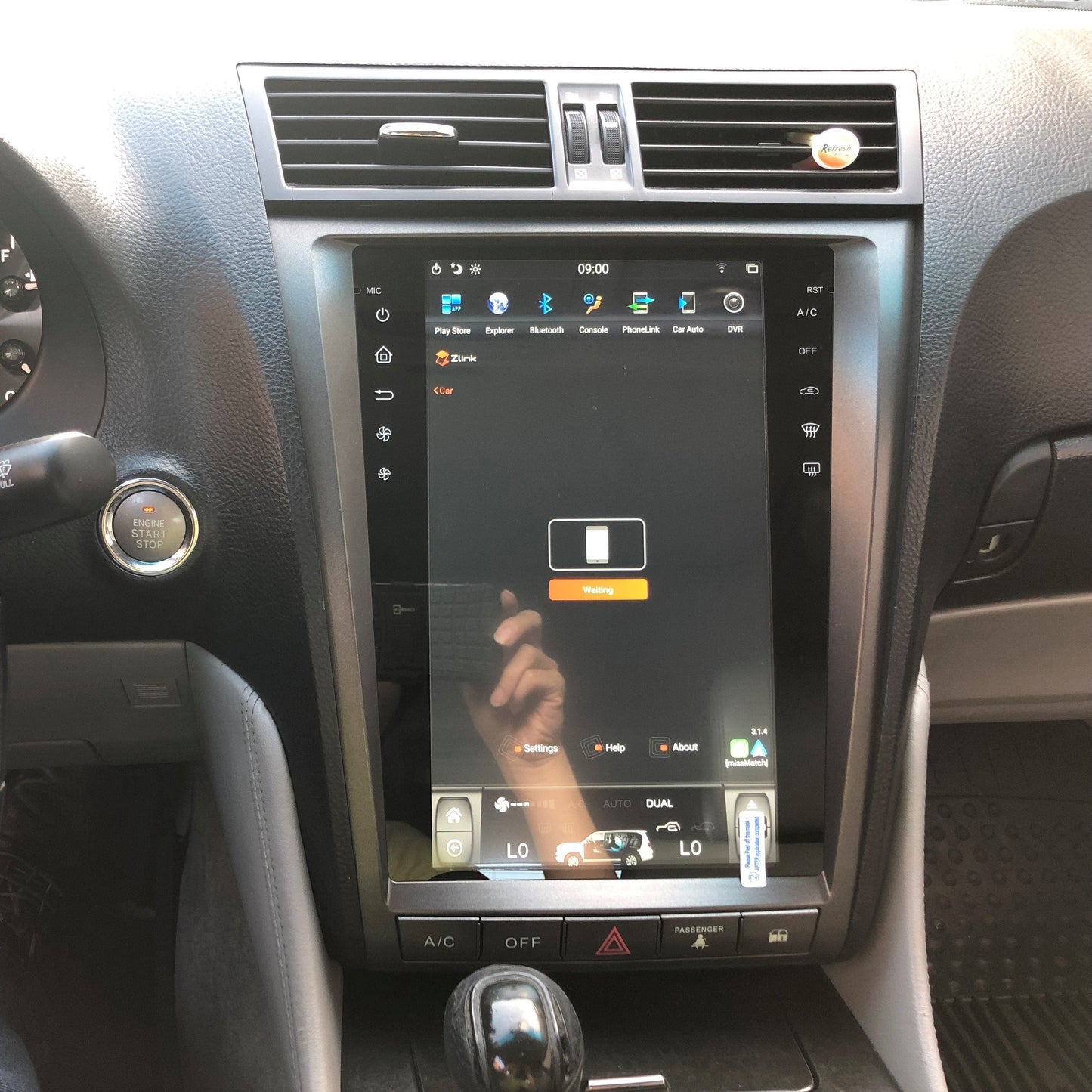 [open box] [ PX6 SIX-CORE ] 11.8" Vertical Screen Android 9 Fast boot Navigation Radio for Lexus GS 300 350 430 450h 460 2005 - 2011-Phoenix Automotive