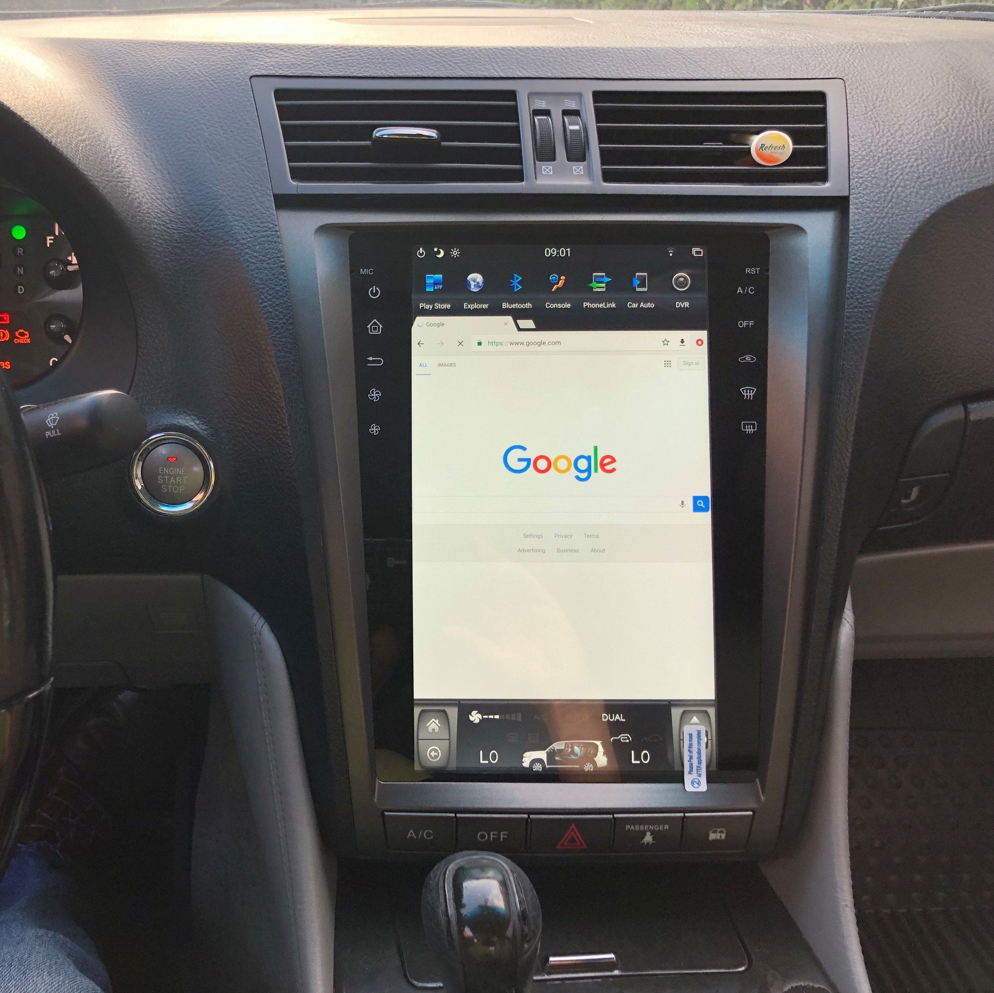 [open box] [ PX6 SIX-CORE ] 11.8" Vertical Screen Android 9 Fast boot Navigation Radio for Lexus GS 300 350 430 450h 460 2005 - 2011-Phoenix Automotive