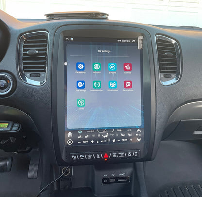 [Open box] 13” Android 12/13/14 Vertical Screen Navigation Radio for Dodge Durango 2011 - 2020-Phoenix Automotive