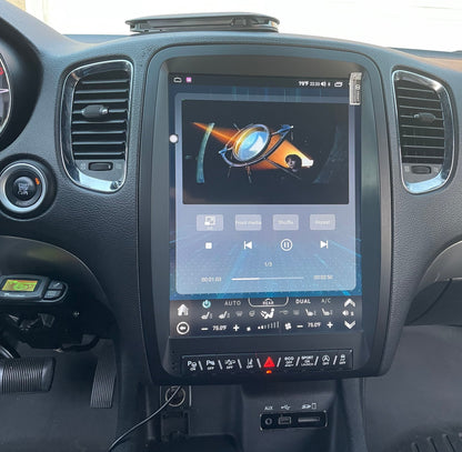 [Open box] 13” Android 12/13/14 Vertical Screen Navigation Radio for Dodge Durango 2011 - 2020-Phoenix Automotive