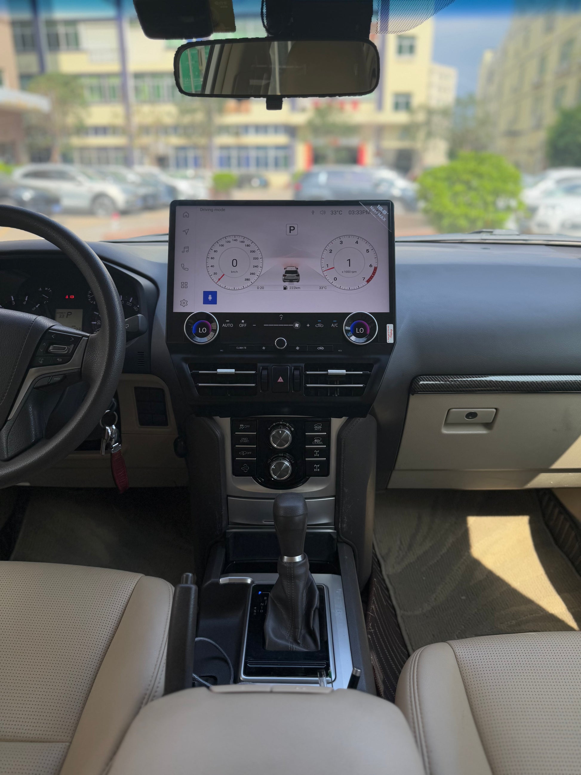 16.8" Android 13 Fast boot Navigation Radio for 2010 - 2021 Toyota Prado-Phoenix Automotive