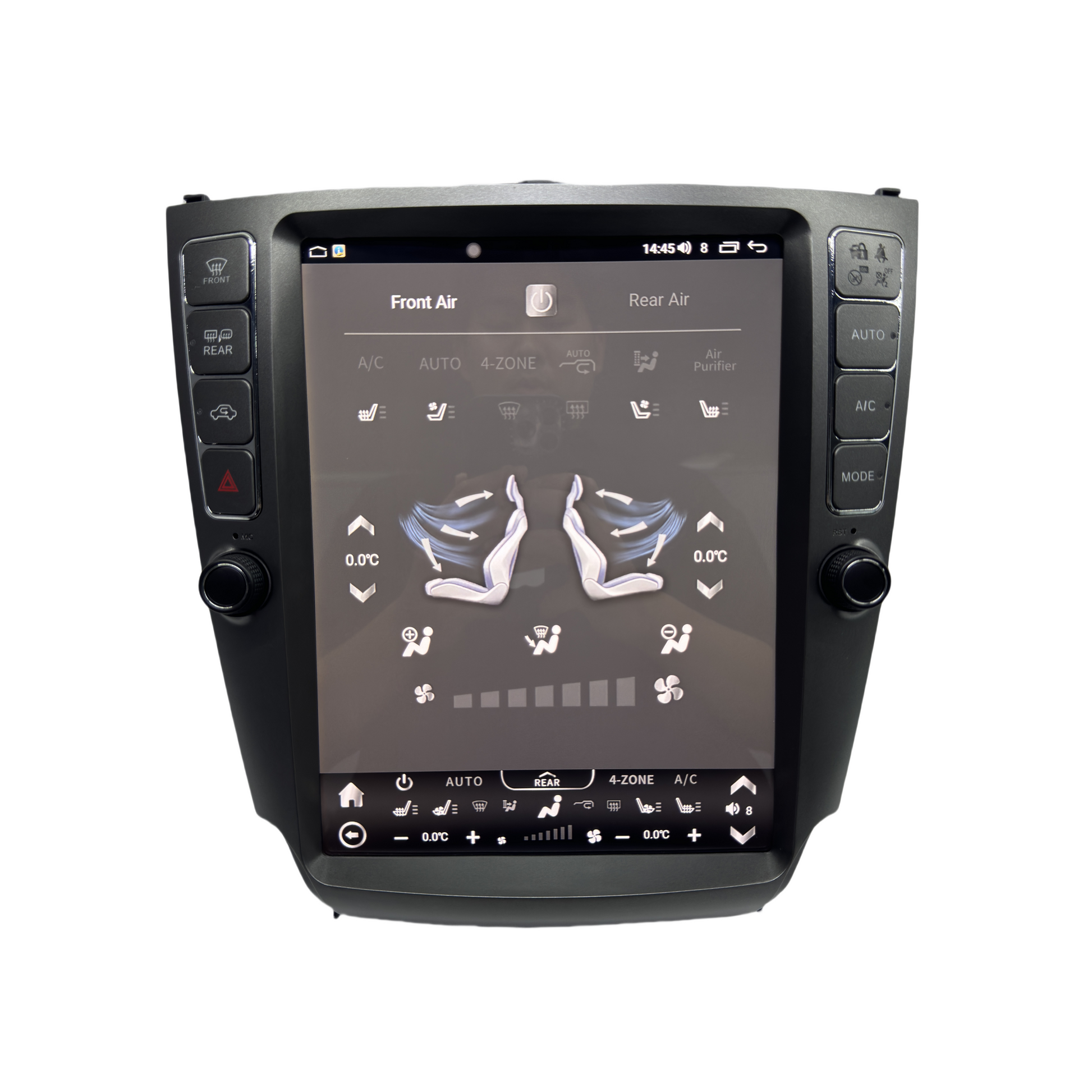 12.1" Vertical Screen Android 13/14 Fast Boot Navigation Radio for Lexus IS 250 IS 300 IS 350 2005 - 2012-Phoenix Automotive