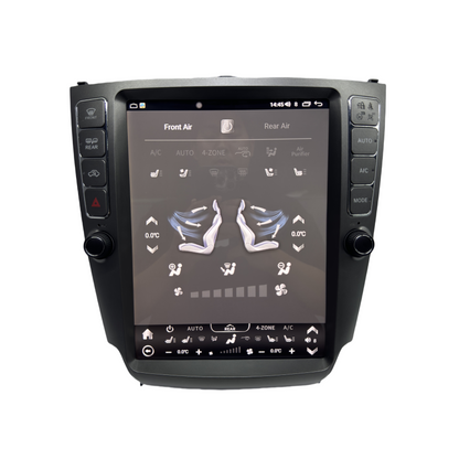 12.1" Vertical Screen Android 13/14 Fast Boot Navigation Radio for Lexus IS 250 IS 300 IS 350 2005 - 2012-Phoenix Automotive