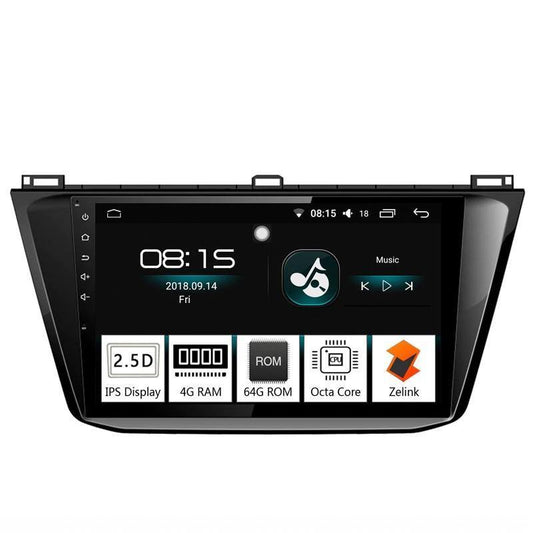 10.1" Octa-Core Android Navigation Radio for VW Volkswagen Tiguan 2018 2019-Phoenix Automotive