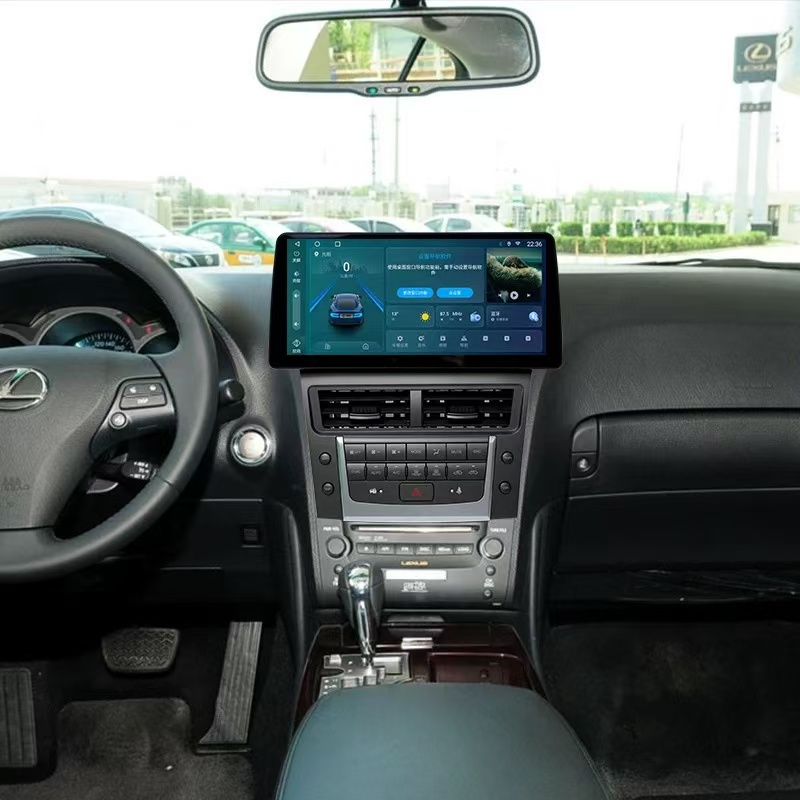 12.3 Inch Android 14 Universal Car Radio Stereo Android Auto Carplay for Lexus GS 2005-2011-Phoenix Automotive