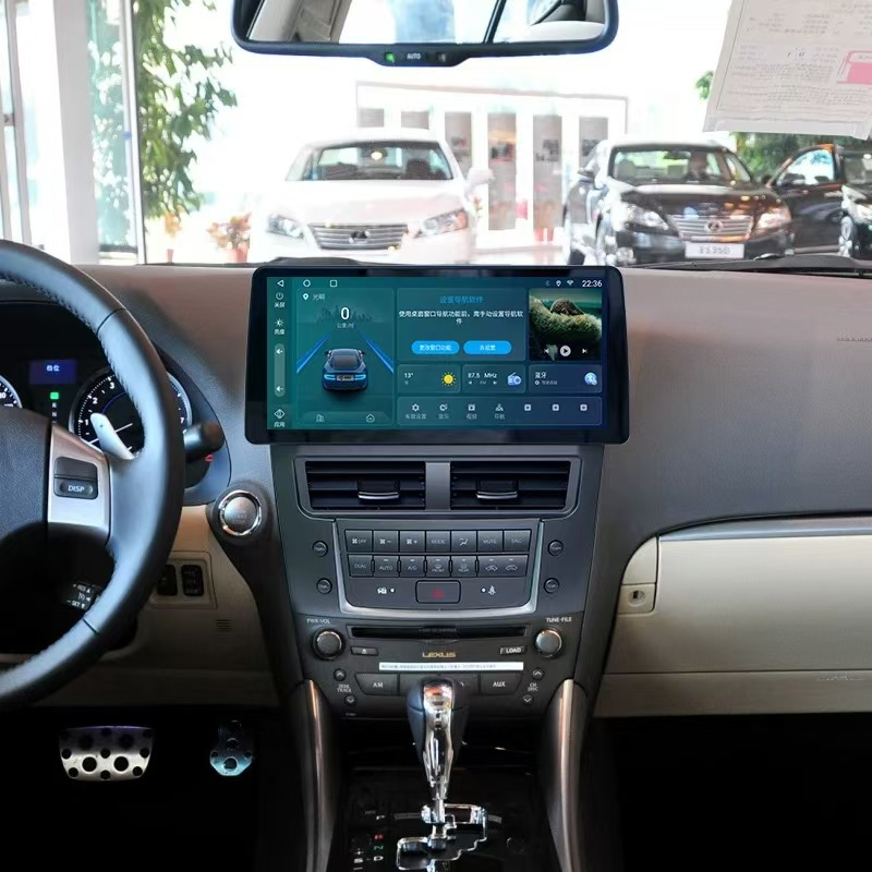 12.3 Inch Android 14 Universal Car Radio Stereo Android Auto Carplay for Lexus IS 2006-2012-Phoenix Automotive