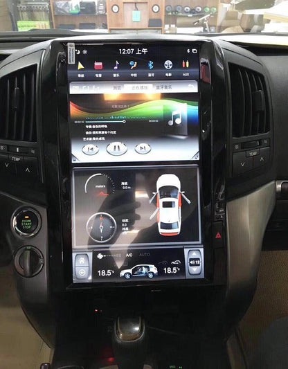 [open box] 16" Vertical Screen Android Navi Radio for Toyota Land Cruiser 2008 - 2015-Phoenix Automotive