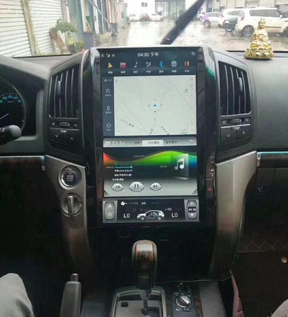 [open box] 16" Vertical Screen Android Navi Radio for Toyota Land Cruiser 2008 - 2015-Phoenix Automotive