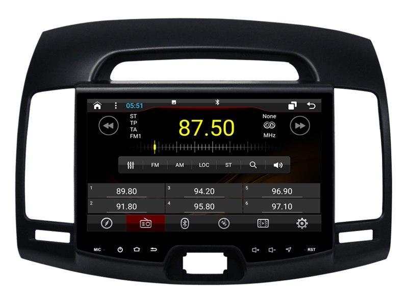 9" Octa-Core Android Navigation Radio for Hyundai Elantra 2007 - 2010-Phoenix Automotive