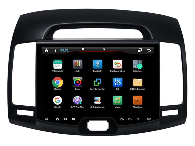 9" Octa-Core Android Navigation Radio for Hyundai Elantra 2007 - 2010-Phoenix Automotive