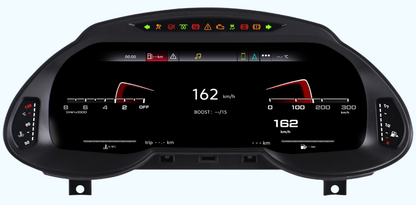 12.3 inch LCD Screen Digital Cluster Gauge for Audi Q5 2009-2018 Speedometer Replacement Dashboard Instrument Cluster Digital Display Panel-Phoenix Automotive