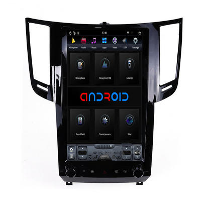 [ G6 octa-core ] 13.6" Vertical Screen Android 13 Fast boot Navigatio Receiver for Infiniti QX70 FX25 FX35 FX37 2009 - 2016-Phoenix Automotive
