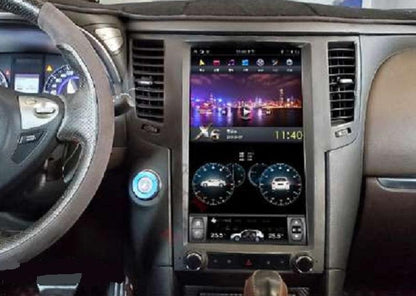 [ G6 octa-core ] 13.6" Vertical Screen Android 13 Fast boot Navigatio Receiver for Infiniti QX70 FX25 FX35 FX37 2009 - 2016-Phoenix Automotive