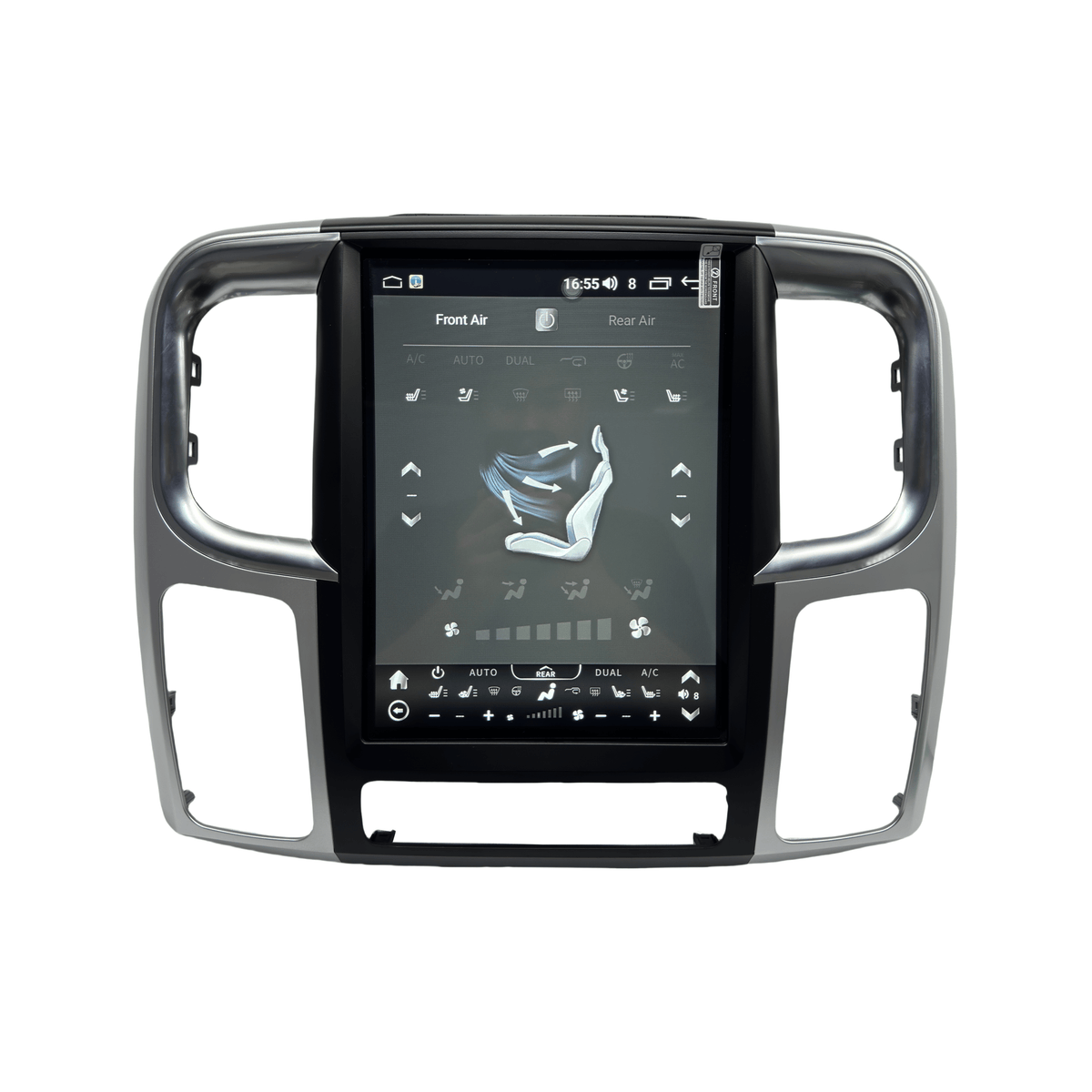 [Open Box] 12.1“ / 13" Android 14 Fast boot Vertical Screen Navi Radio for Dodge Ram 2009 - 2018-Phoenix Automotive