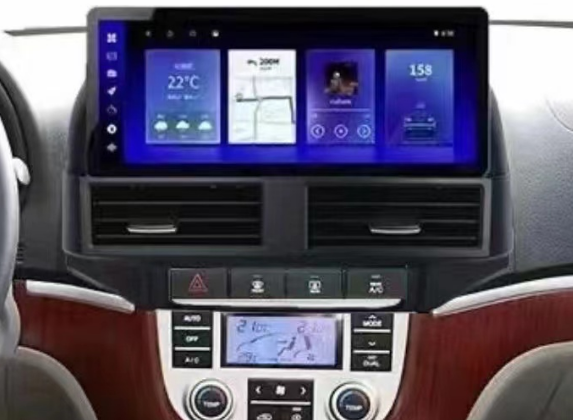 12.3 Inch Android 14 Universal Car Radio Stereo Android Auto Carplay for Hyundai Santafe 2006-2012-Phoenix Automotive
