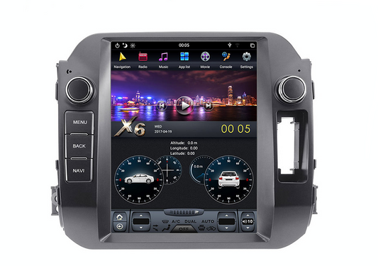 [open box] [ G6 Six - Core ] 10.4" Vertical Screen Android 11.0 Navigation Radio for Kia Sportage 2010-Phoenix Automotive